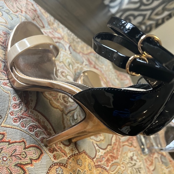 New Black /3Tone colors Roségold and beige Patent heels size 7 - Picture 7 of 7